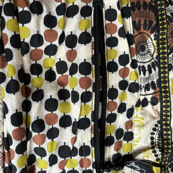 VERA BRADLEY Convertible Crossbody Shoulder Hand Bag Cocoa Moss - Picture 12 of 13